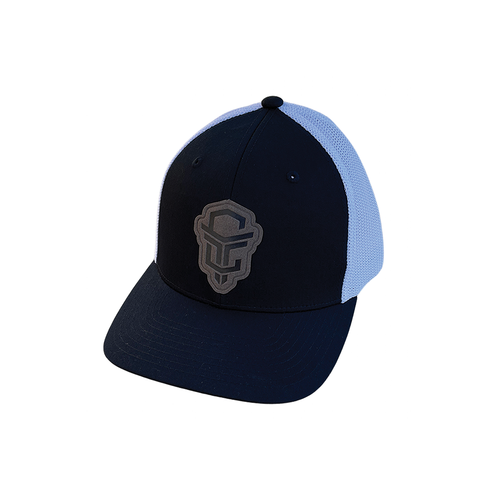 Black & White Snap Back Censored Tactical Hat