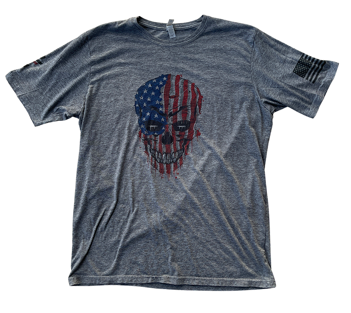 Skull Flag T-Shirt - CENSORED TACTICAL