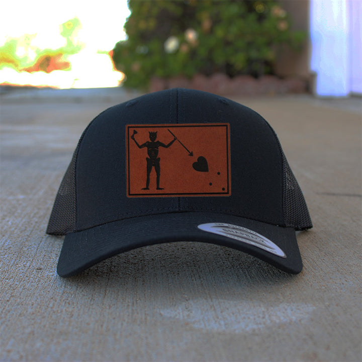 Blackbeard Flag Patch Hat