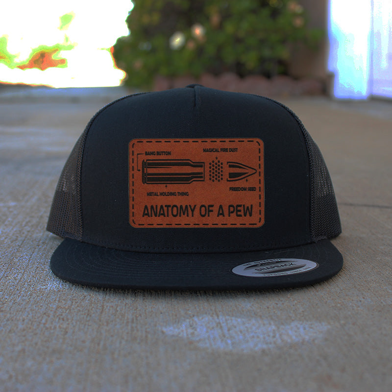 Bullet Anatomy Flag Patch Hat
