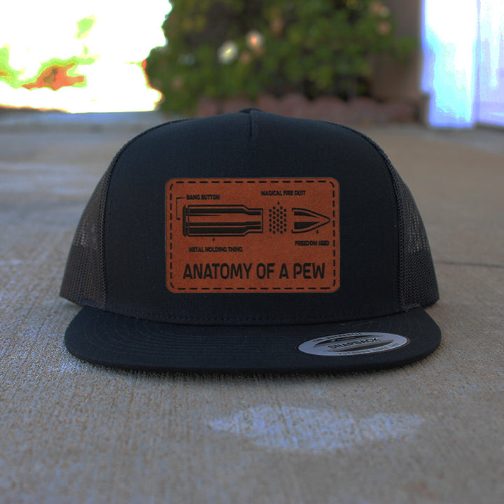 Bullet Anatomy Flag Patch Hat