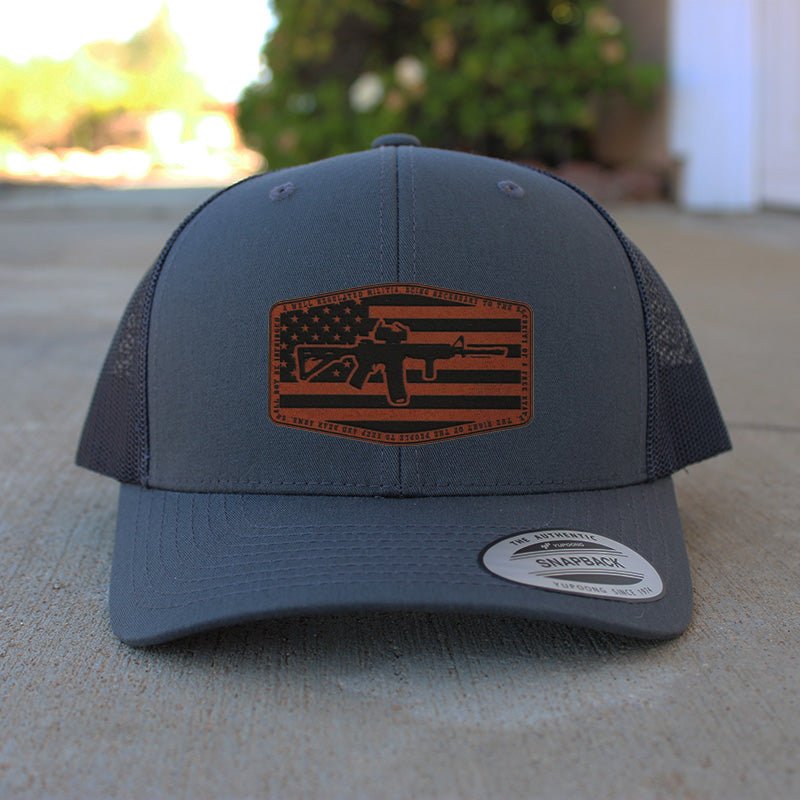2A Rifle Flag Patch Hat
