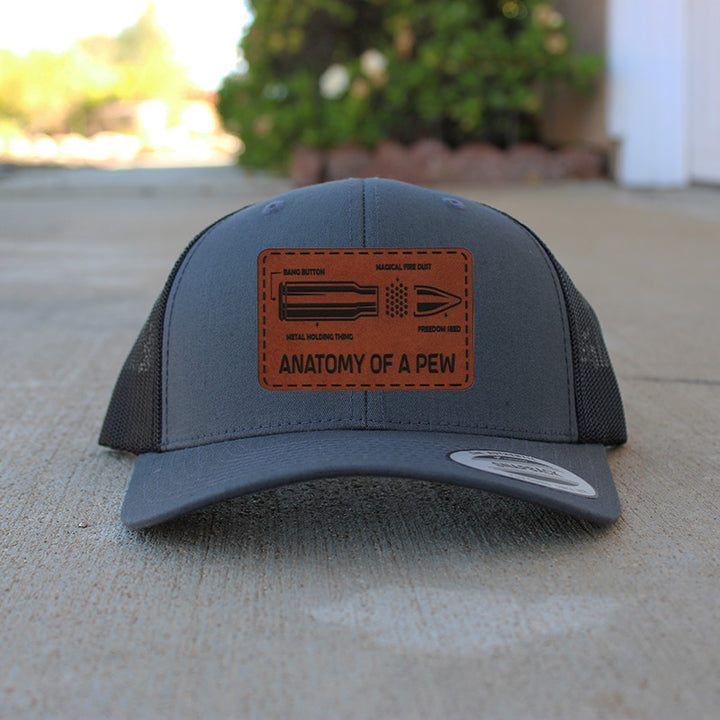 Bullet Anatomy Flag Patch Hat