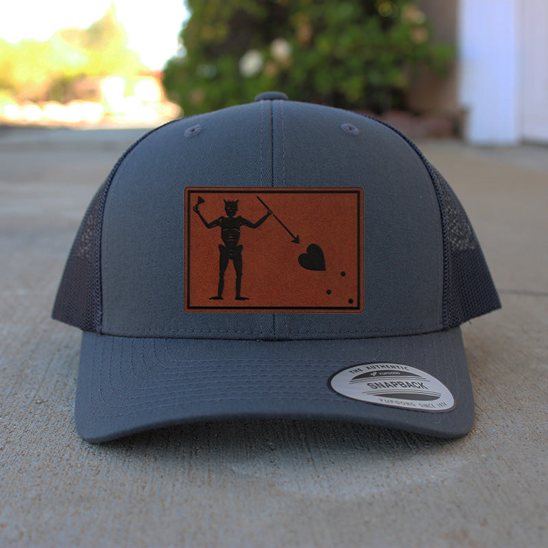 Blackbeard Flag Patch Hat