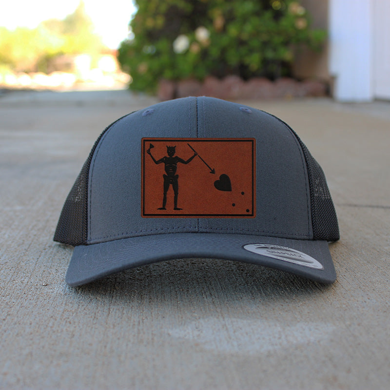 Blackbeard Flag Patch Hat