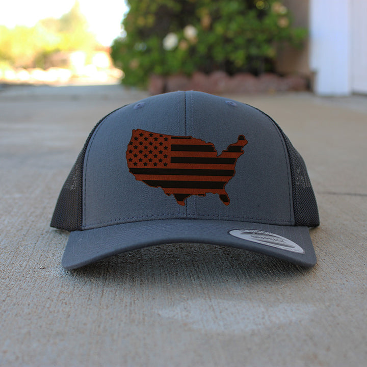 American Flag Patch Hat