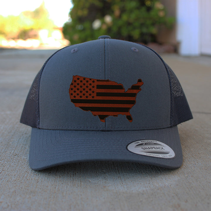 American Flag Patch Hat