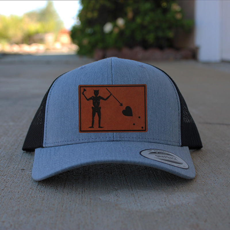 Blackbeard Flag Patch Hat