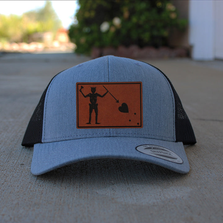 Blackbeard Flag Patch Hat