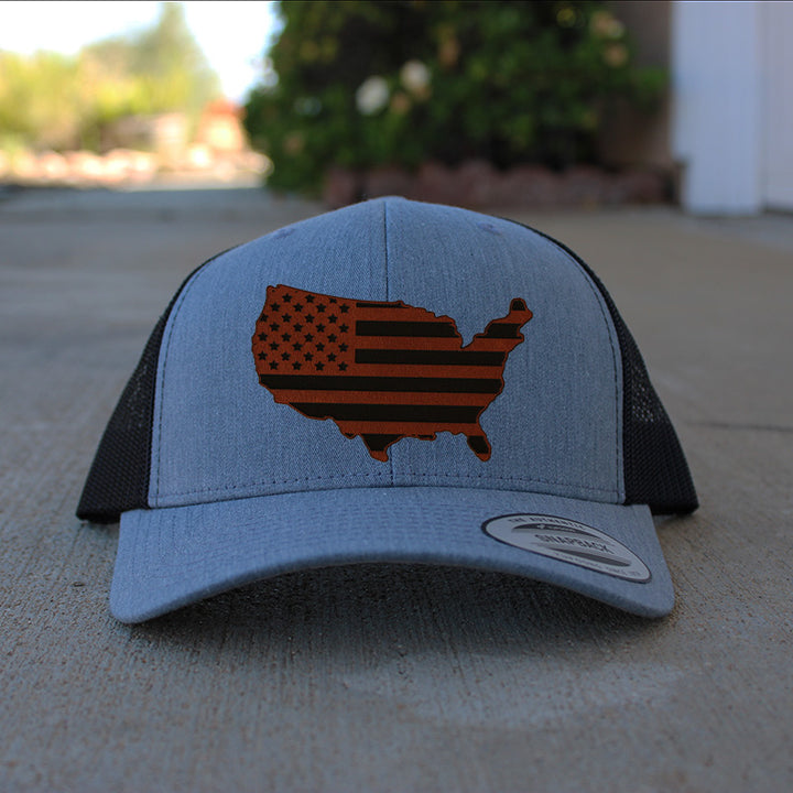 American Flag Patch Hat