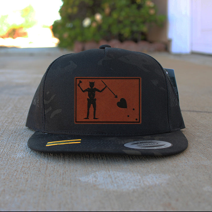 Blackbeard Flag Patch Hat