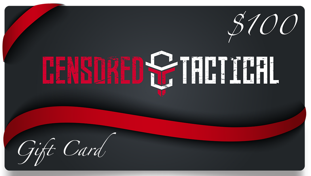 Censored Tactical Gift Card - CENSORED TACTICAL